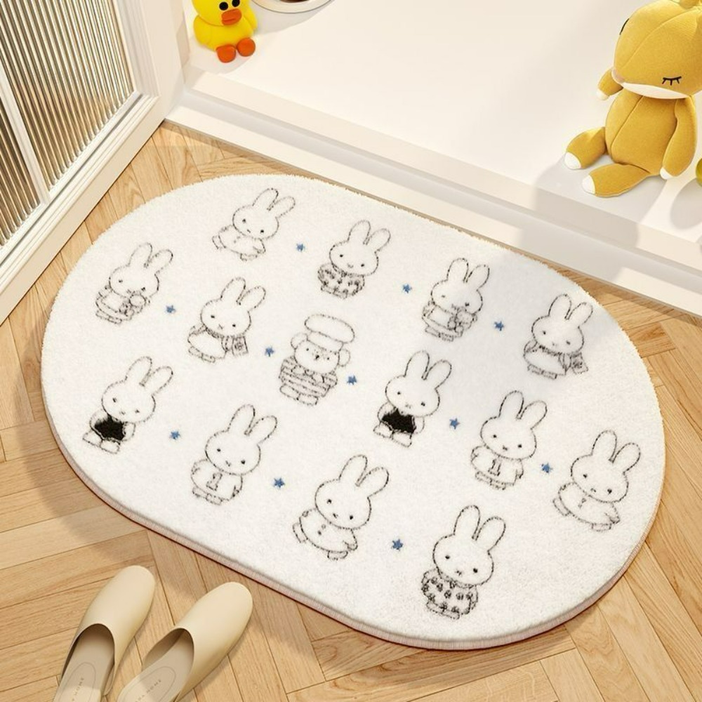 Home Goods Bathroom Accessories - Коврик для пола с изображением Миффи,