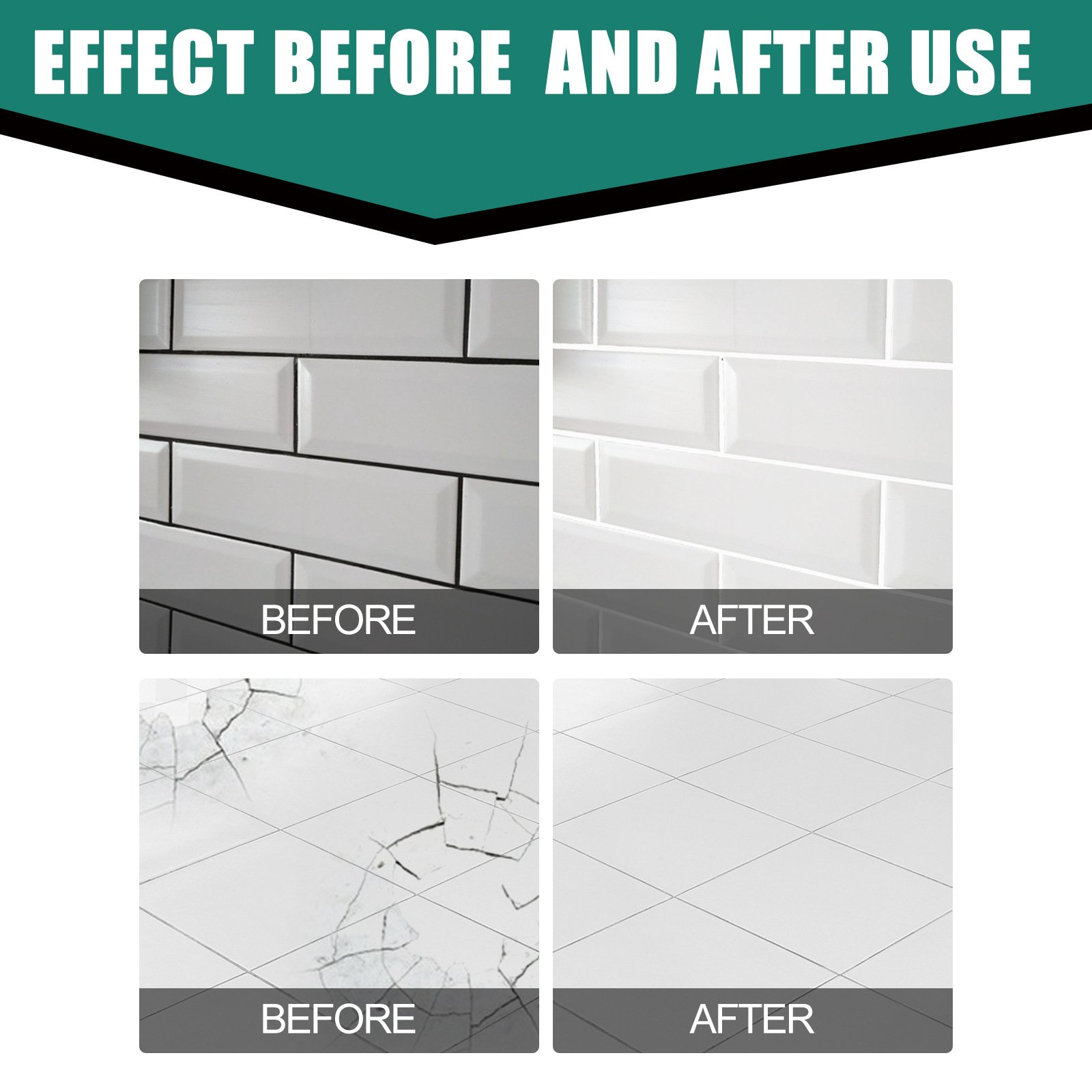 Home Bathroom Repair - Водостойкая шпатлевка для плитки, паста для