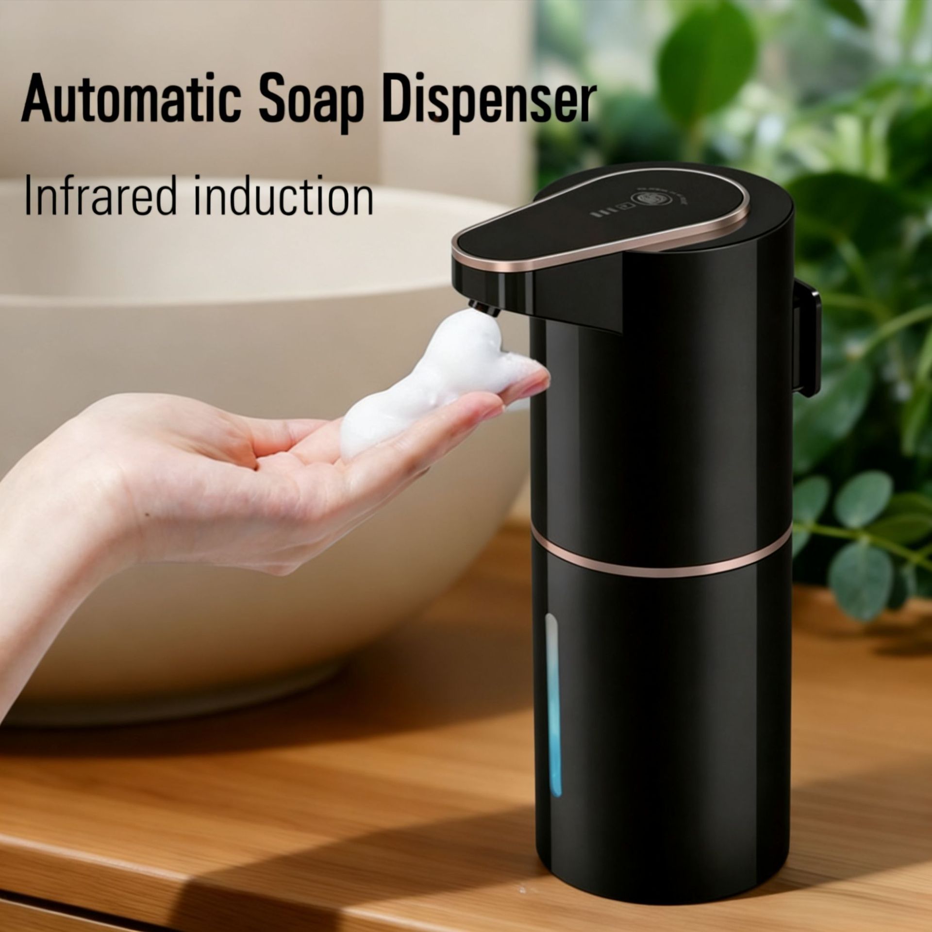 Home Bathroom Wall Soap Dispenser - Электрический дозатор мыла с автоматическим датчиком,