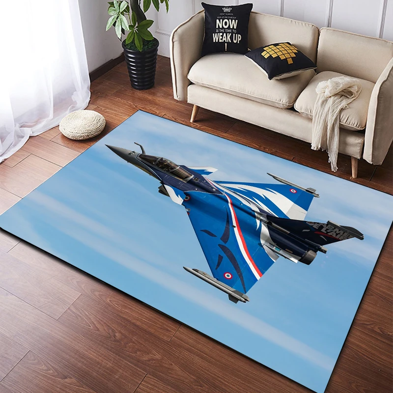 Jet Home Bathroom Mats - Нескользящий ковер Rafale Fighter Jet для