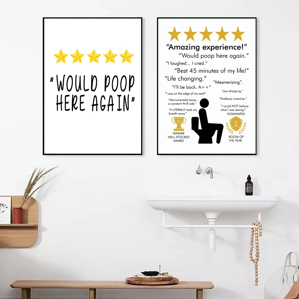 Смешная настенная Картина на х – обзор и цена Home Bathroom Rules