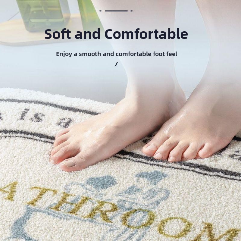 Противоскользящий коврик для в – обзор и цена Home Bathroom Floor Mats