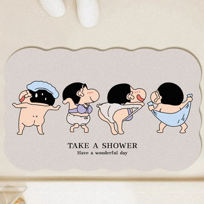 Милые Мультяшные карандаши Shi – обзор и цена Home Bathroom Floor Mats