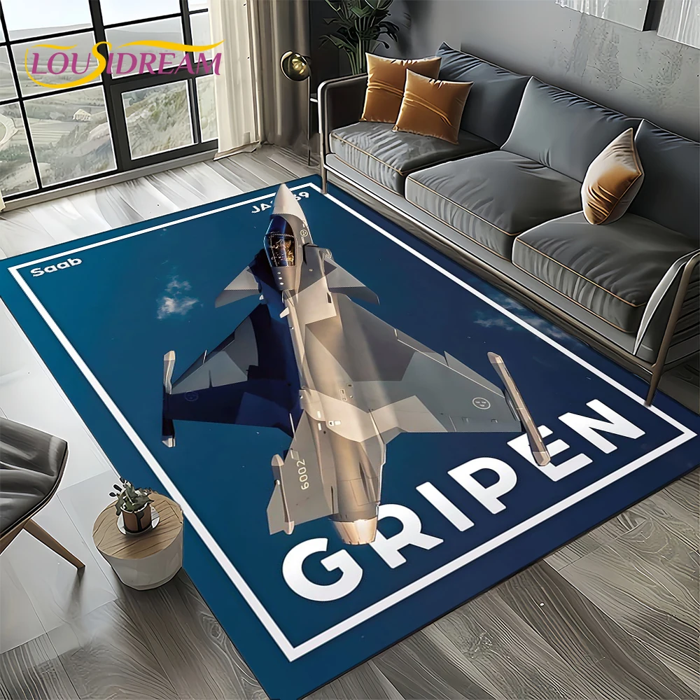 3D-ковер с изображением истреб – обзор и цена Jet Home Bathroom Mats
