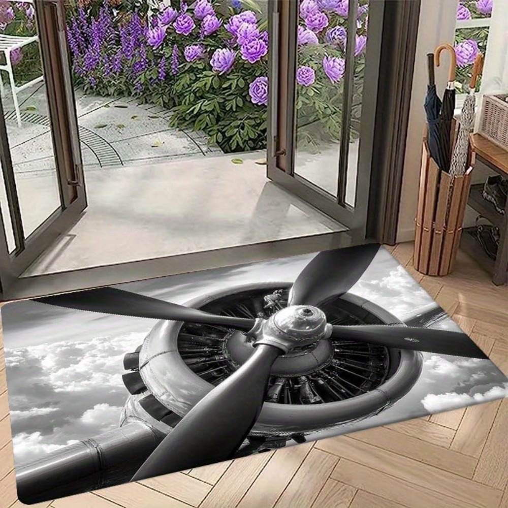 Коврик для пола в стиле авиаци – обзор и цена Jet Home Bathroom Mats